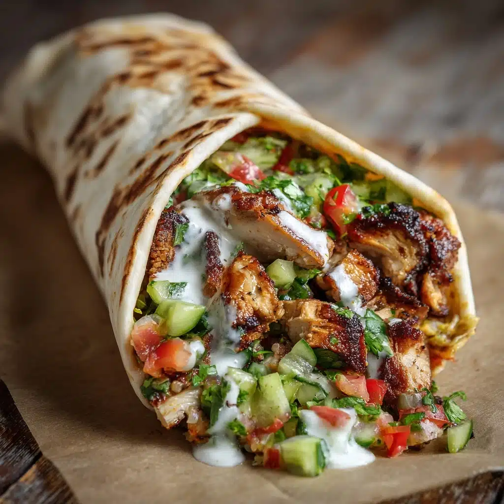 Greek Chicken Gyros Recipe - Recipe Image