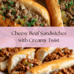 Cheesy Beef Sandwich Recipe