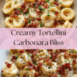 Creamy Tortellini Carbonara Recipe