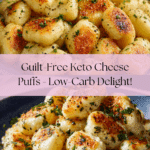 Keto Cheese Puffed Snacks are the perfect low-carb treat! Recipe