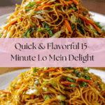 Easy 15-Minute LO MEIN Recipe