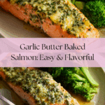 Garlic Butter Baked Salmon Recipe