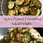 Cucumbers in Spicy Peanut Sauce Recipe