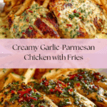 Chicken Fillet in Spicy, Creamy Garlic-Parmesan Sauce Recipe