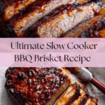 Slow Cooker Beef Brisket with BBQ Sauce Recipe