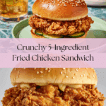 5-Ingredient Fried Chicken Sandwiches Recipe