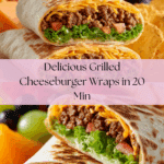 Grilled Cheeseburger Wraps Recipe