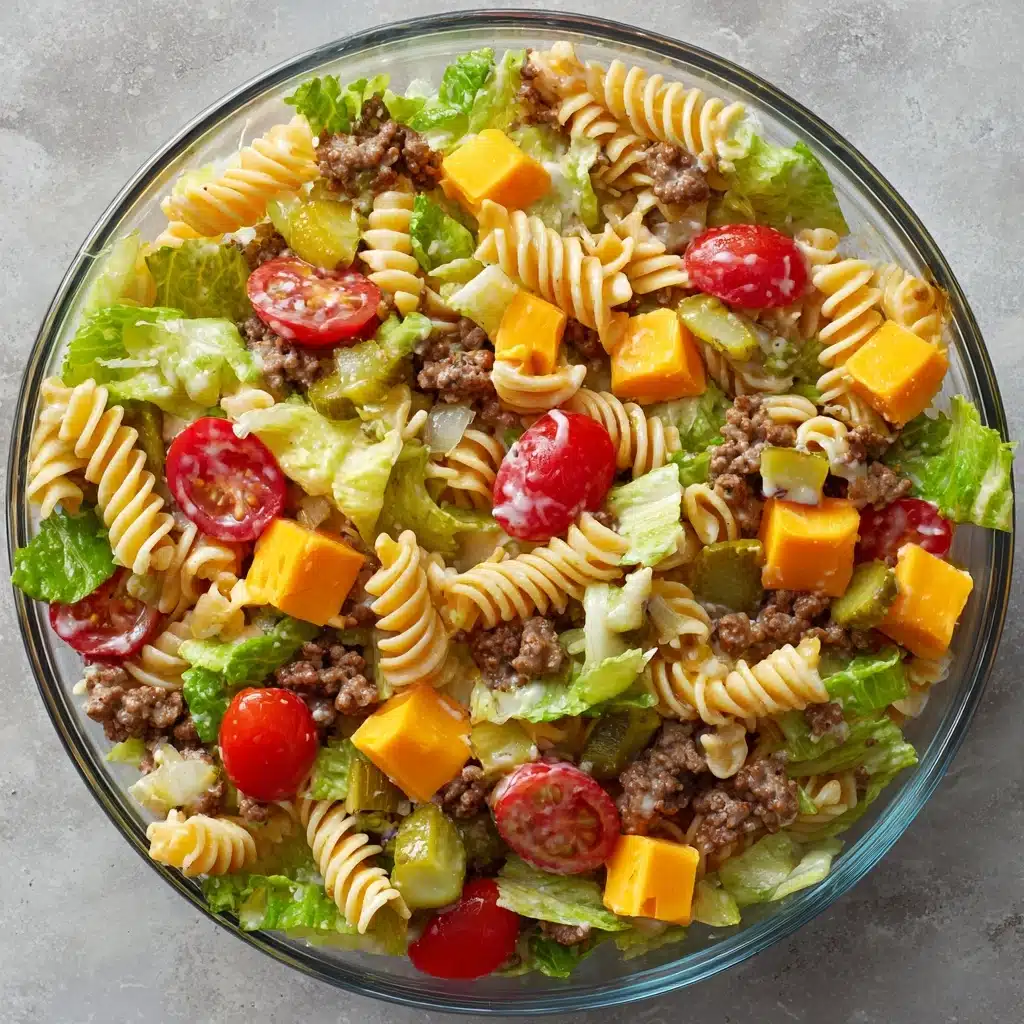 Big Mac Pasta Salad Recipe - Recipe Image