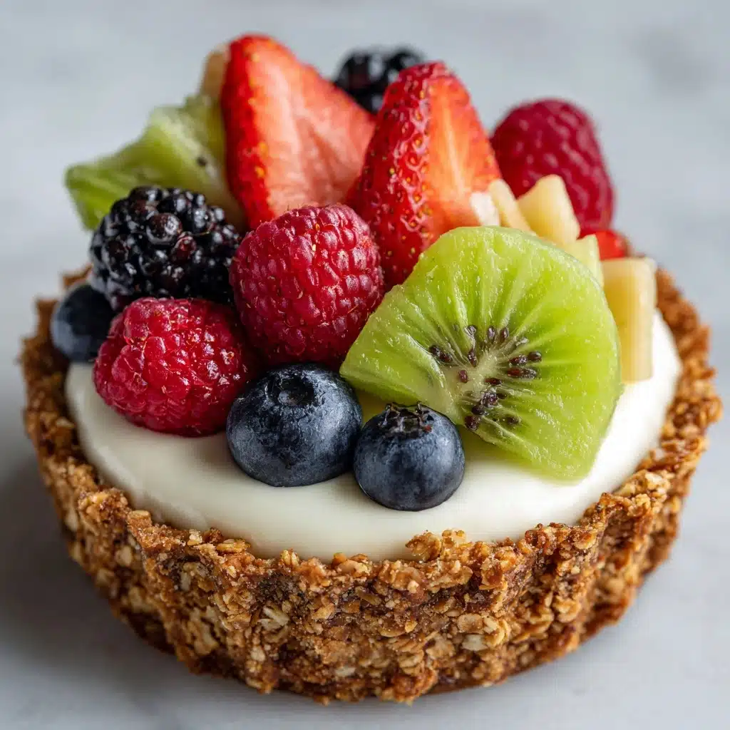 Breakfast Fruit Tart with Granola Crust Recipe