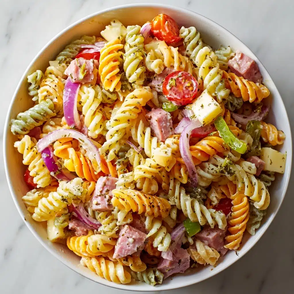 Grinder Pasta Salad Recipe - Recipe Image