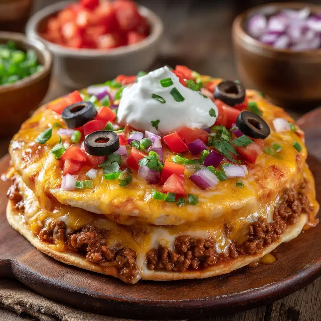 Mexican Pizza (Taco Bell Copycat) Recipe