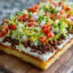 Taco Pizza Appetizer: A Delightful Fusion of Flavors Recipe