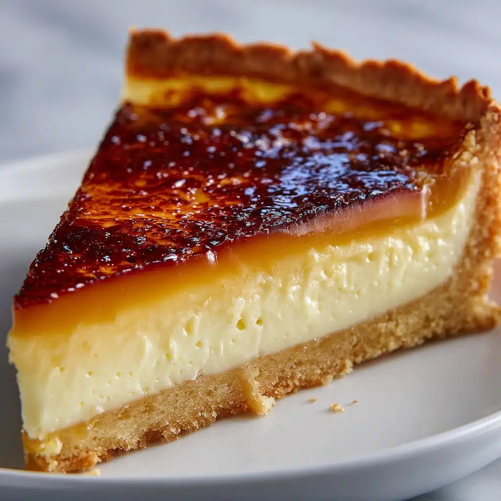 Caramel Creme Brulee Pie Recipe - Recipe Image