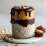 Peanut Butter Cup Overnight Oats Recipe