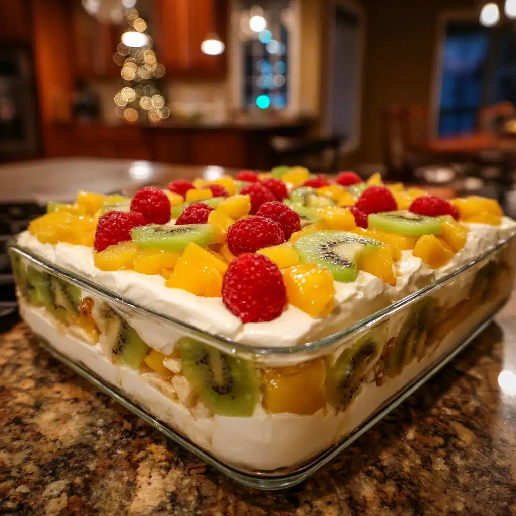 Nana’s Frozen Fruit Salad Recipe - Recipe Image