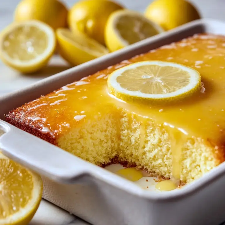 Lemon Cake to Die For Recipe