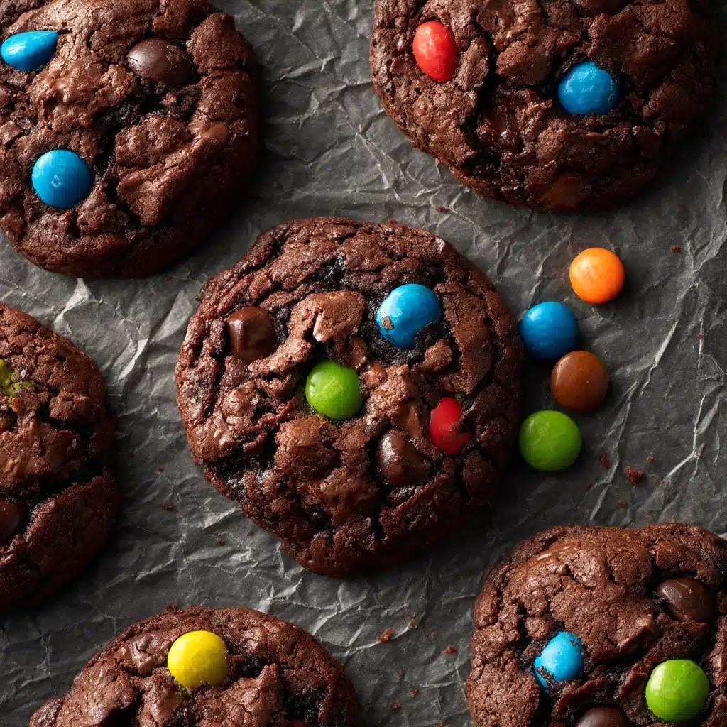 Soft Chocolate M&M Cookies Recipe - Recipe Image