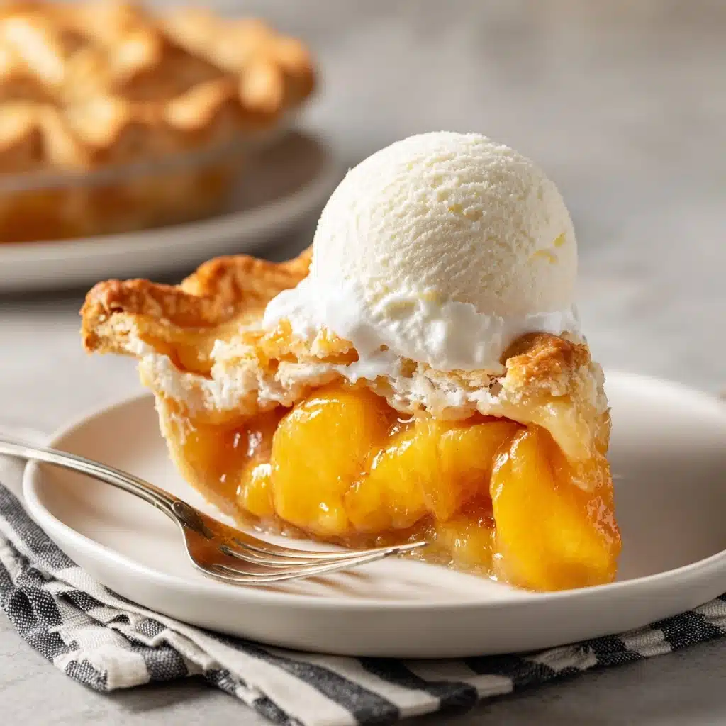 The Best Peach Pie Recipe - Recipe Image