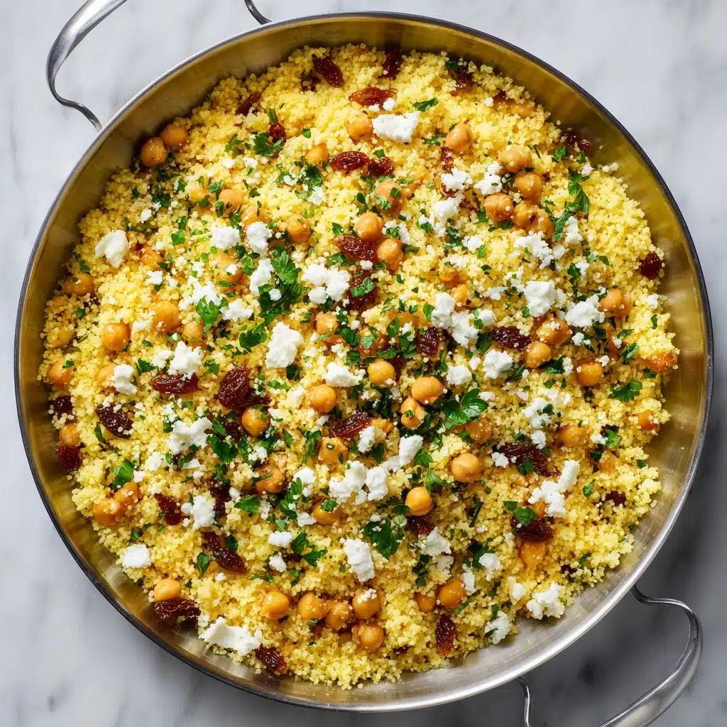 Moroccan Couscous with Chickpeas Recipe