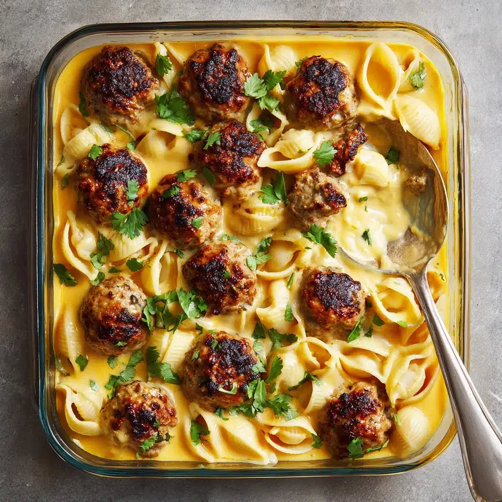 Swedish Meatball Pasta Bake Recipe