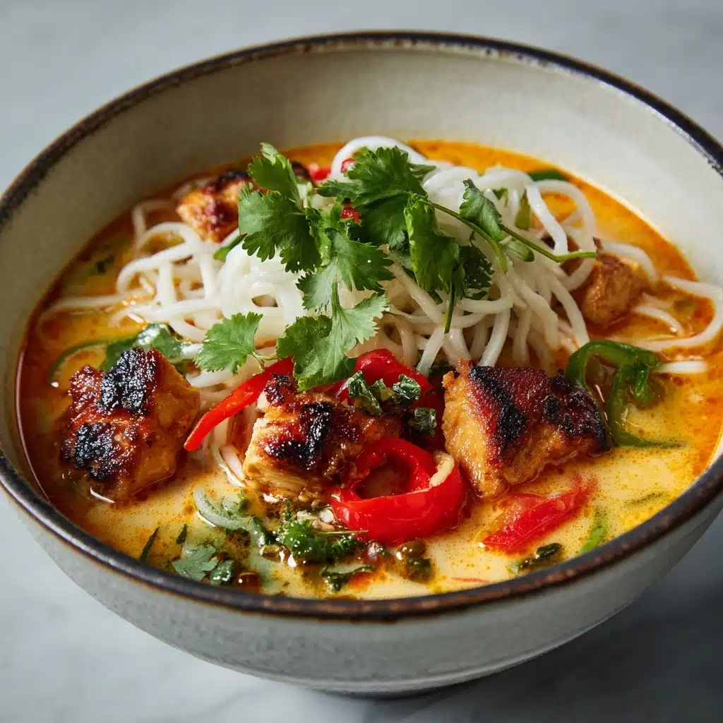 Easy Thai Chicken Soup Recipe - Recipe Image