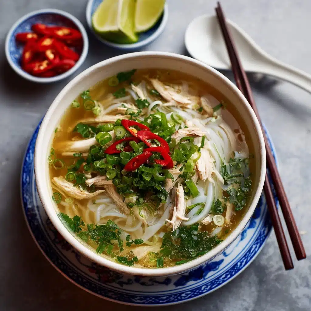 Authentic Pho Ga (Vietnamese Chicken Noodle Soup) Recipe