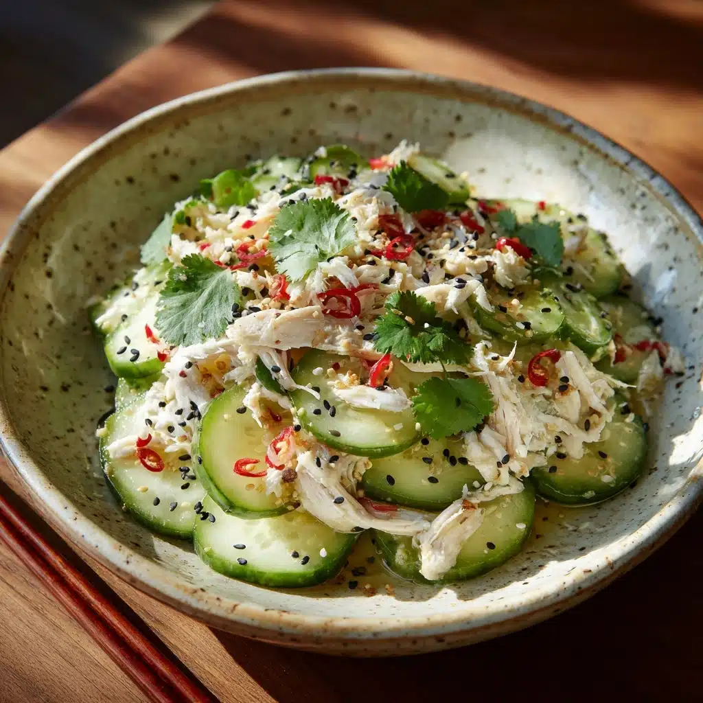 Easy California Roll Cucumber Salad Recipe