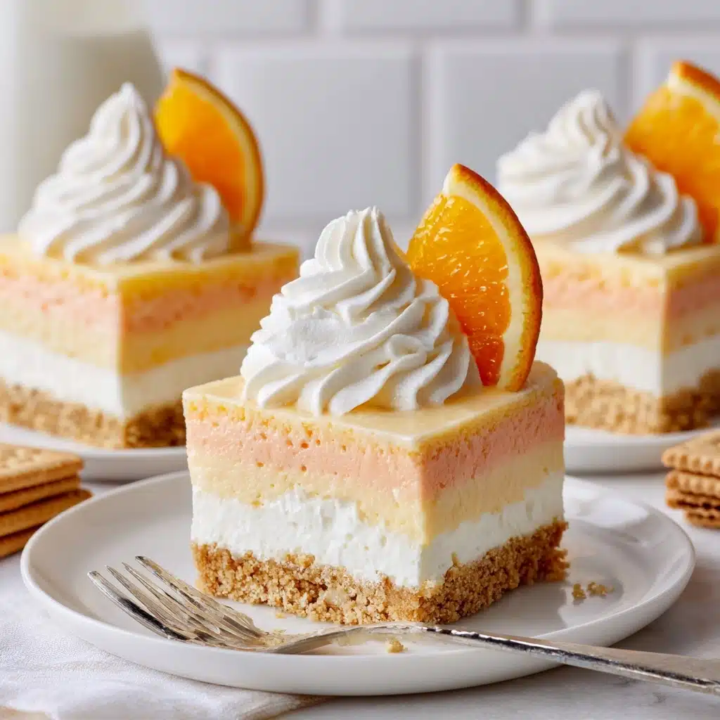 Orange Creamsicle Dream Bars Recipe - Recipe Image