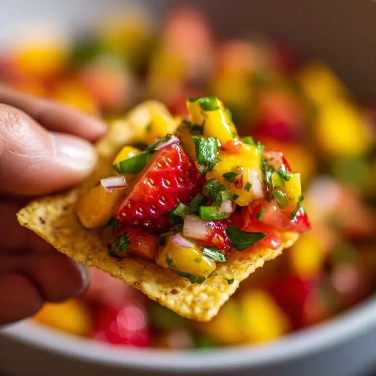 Strawberry Pineapple Salsa Recipe