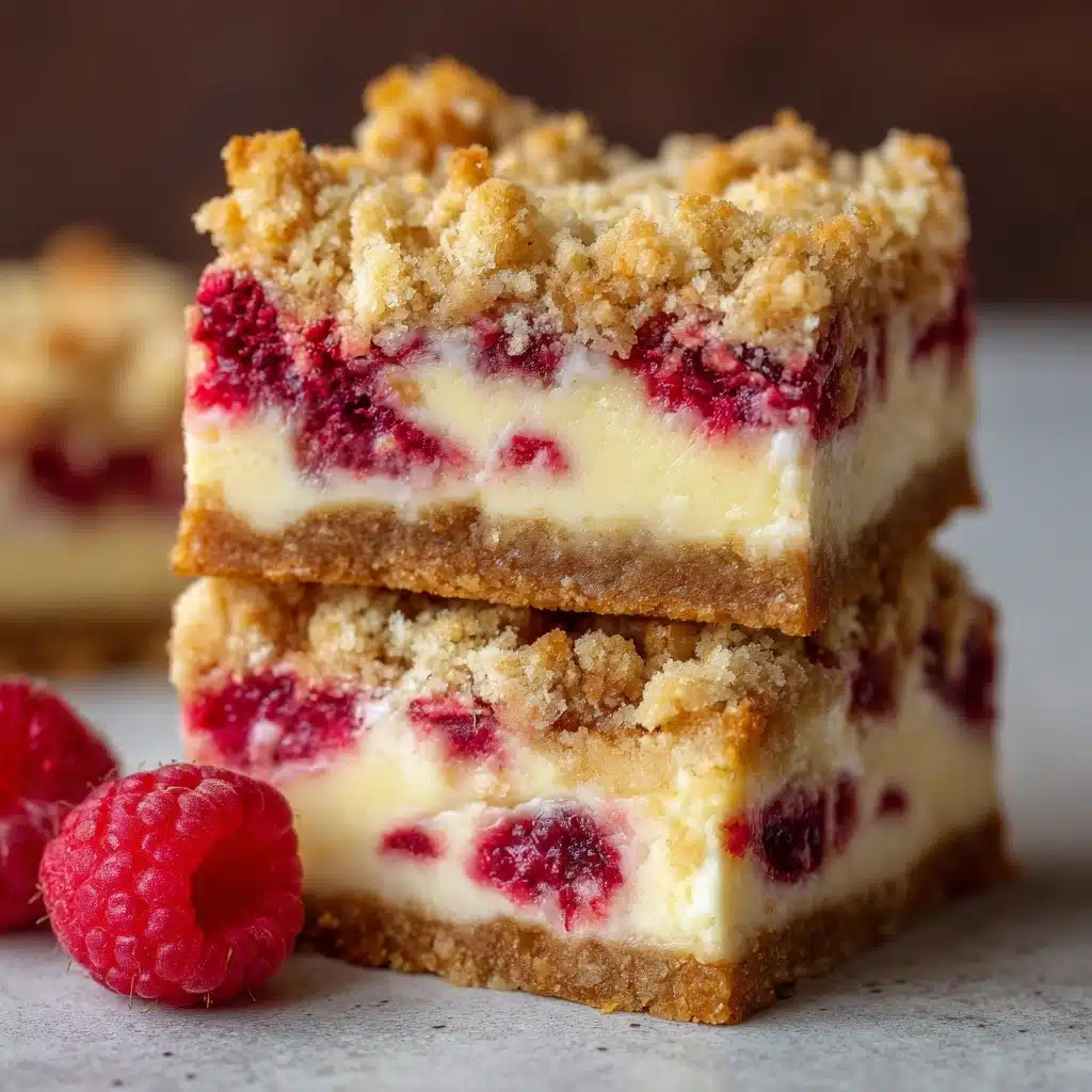 Raspberry Cheesecake Bars Recipe - Recipe Image