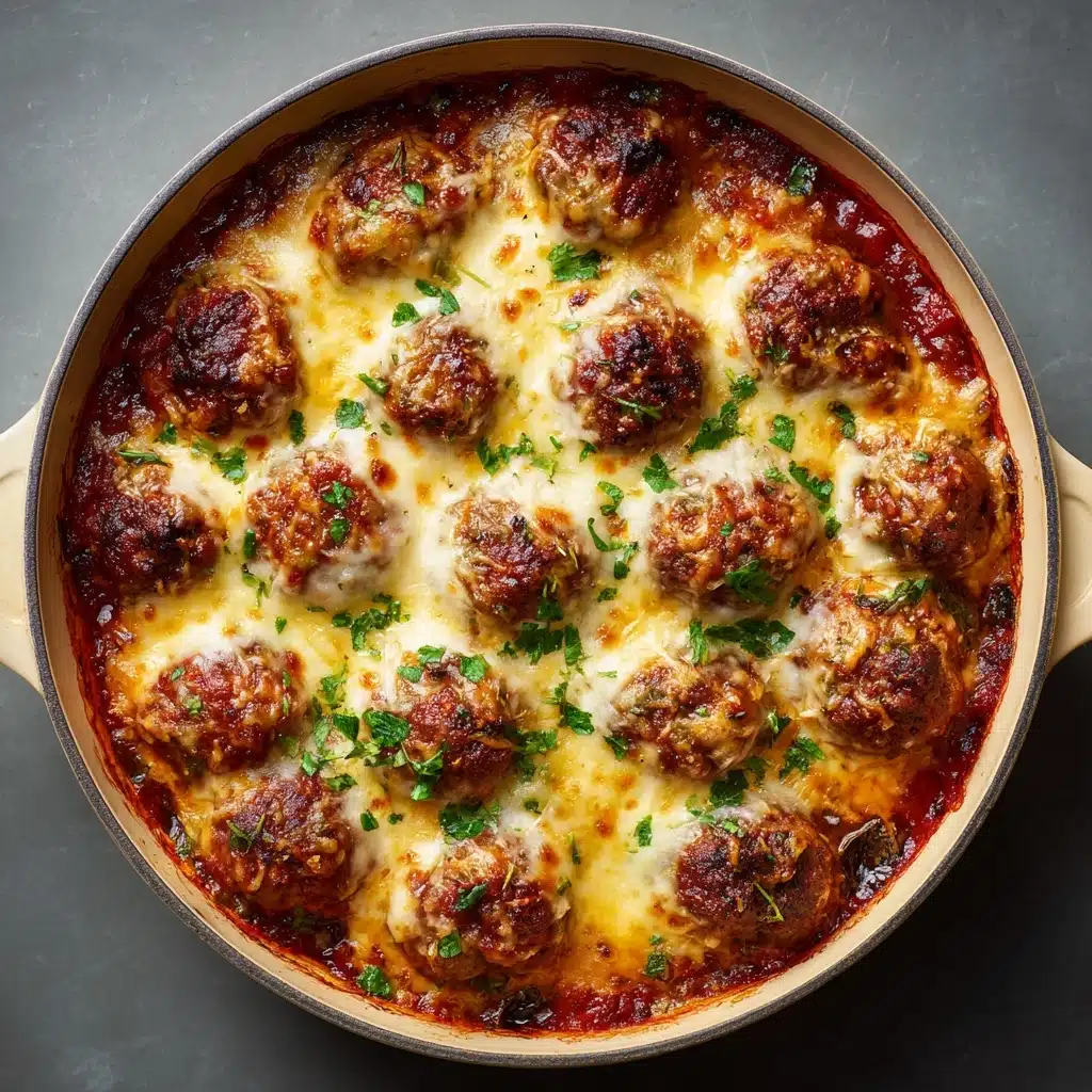 Chicken Parmesan Meatballs Recipe - Recipe Image