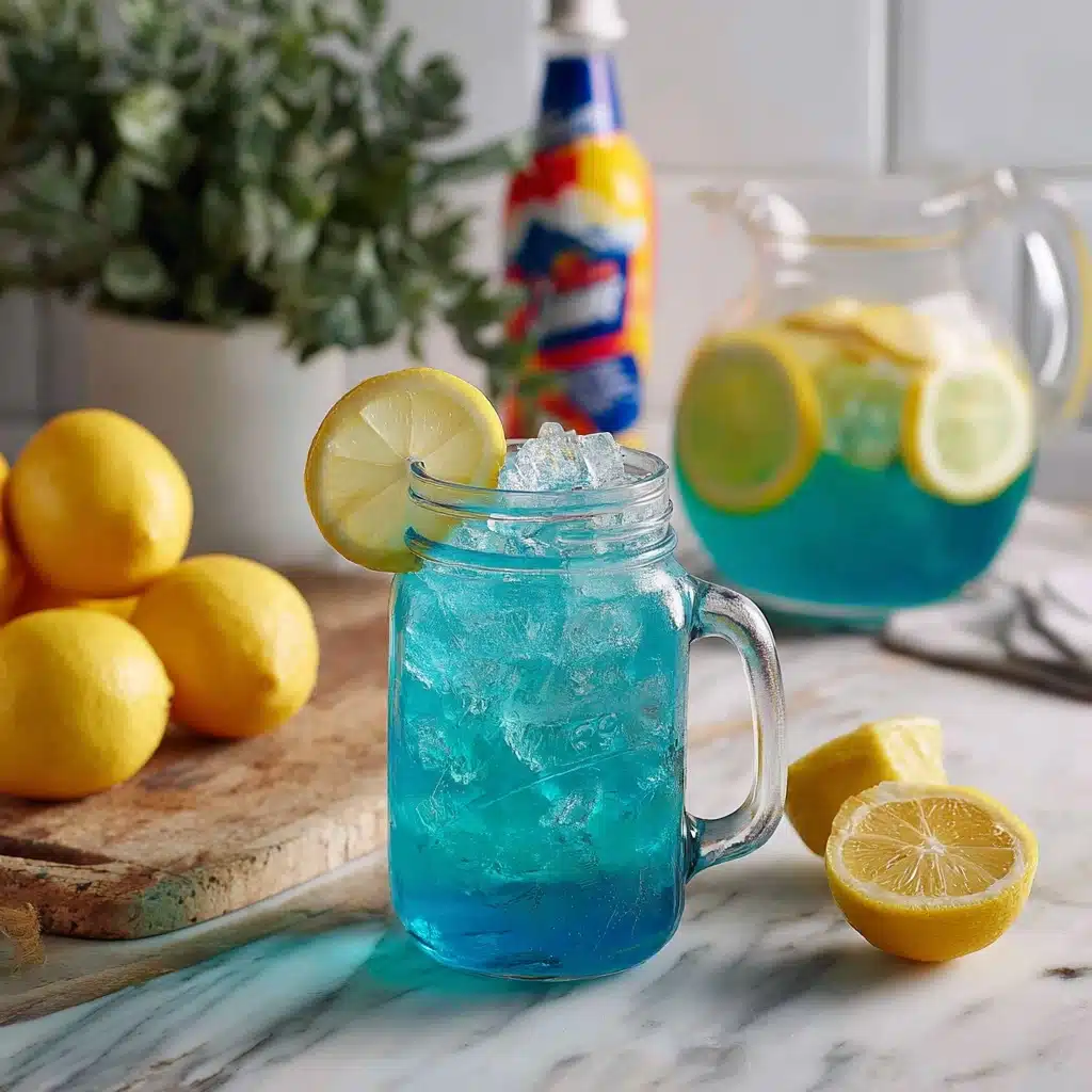 Blue Raspberry Lemonade Recipe - Recipe Image