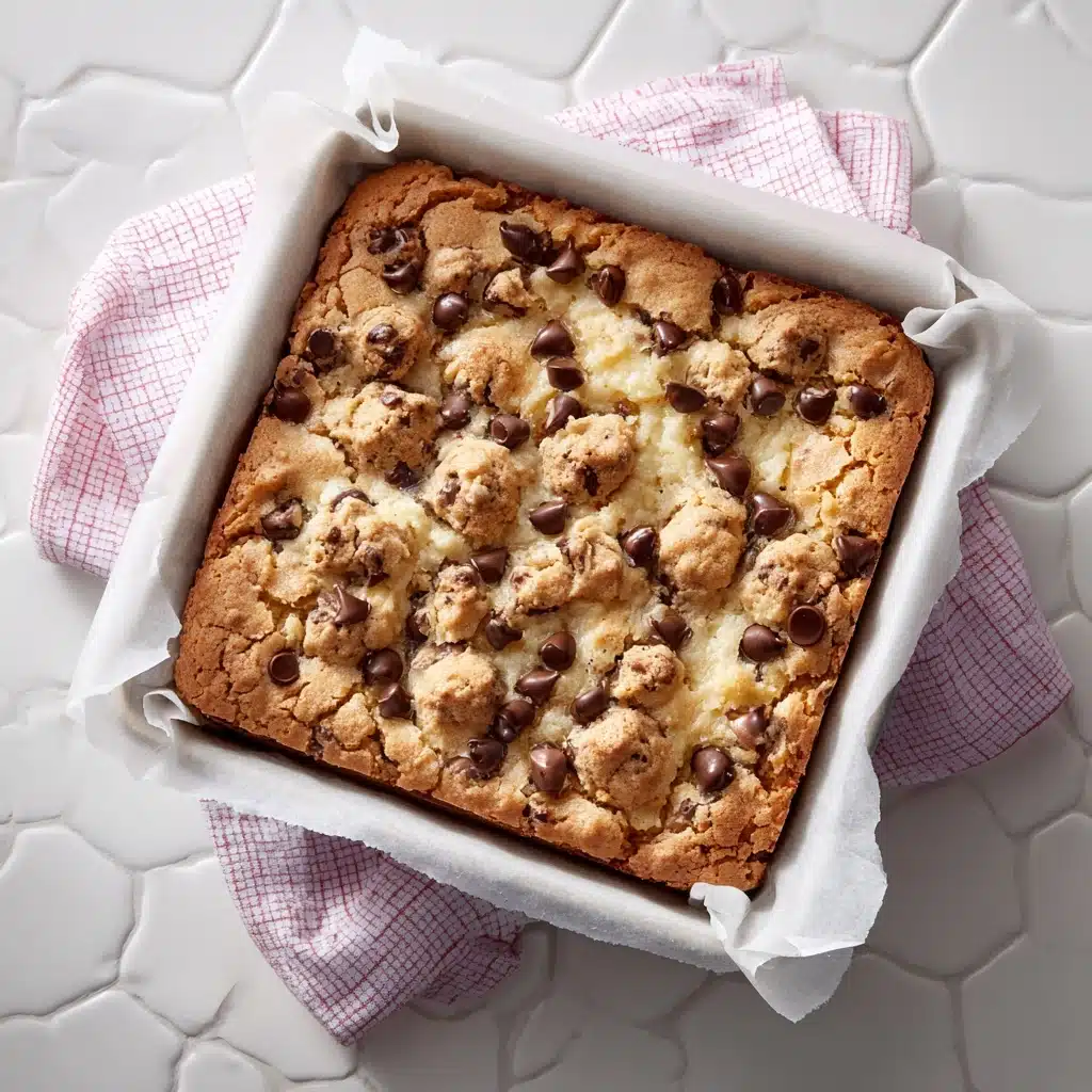 Chocolate Chip Cheesecake Bars Recipe - Recipe Image