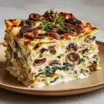 Mushroom And Spinach Lasagna Recipe