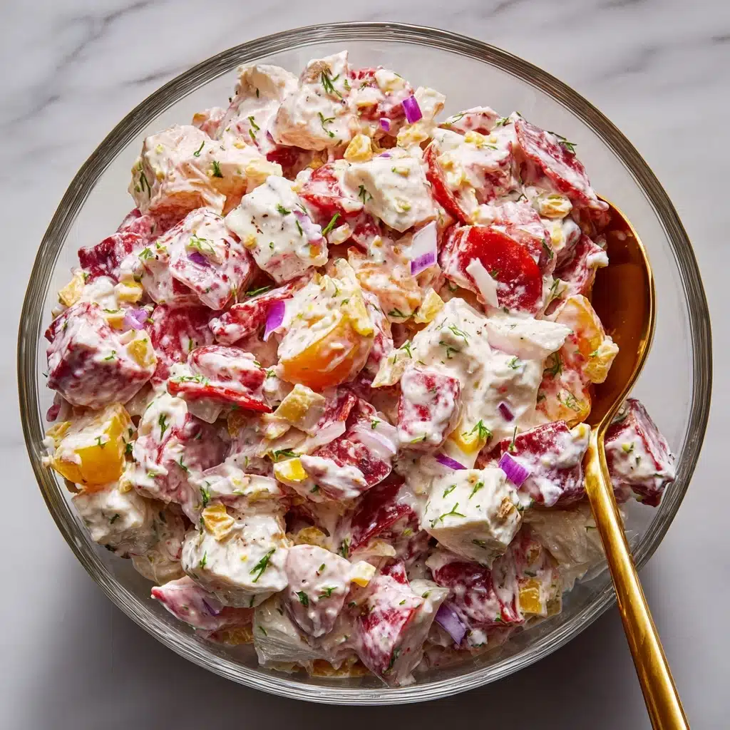 Italian Grinder Chicken Salad Recipe - Recipe Image