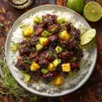 30 Minute Pineapple Chicken with Coconut Rice Recipe