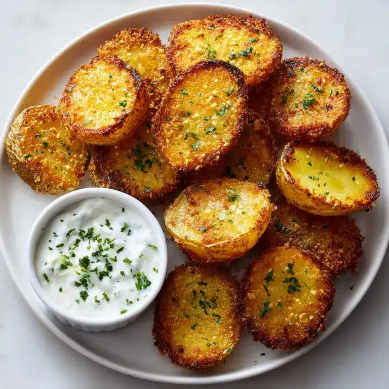 Crispy Roasted Parmesan Potatoes Recipe
