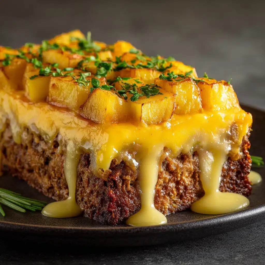 Loaded Potato and Meatloaf Casserole Recipe - Recipe Image