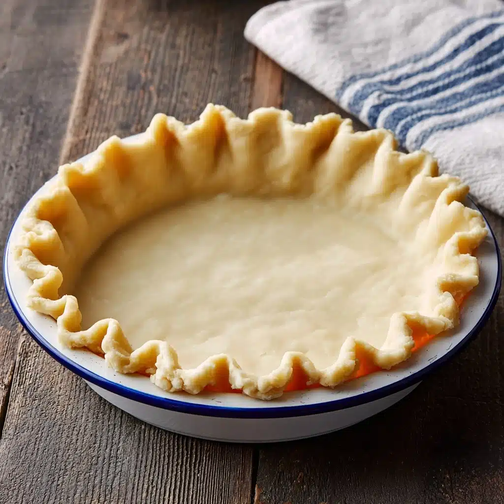The Best EASY Butter Pie Crust (Foolproof Recipe - Recipe Image