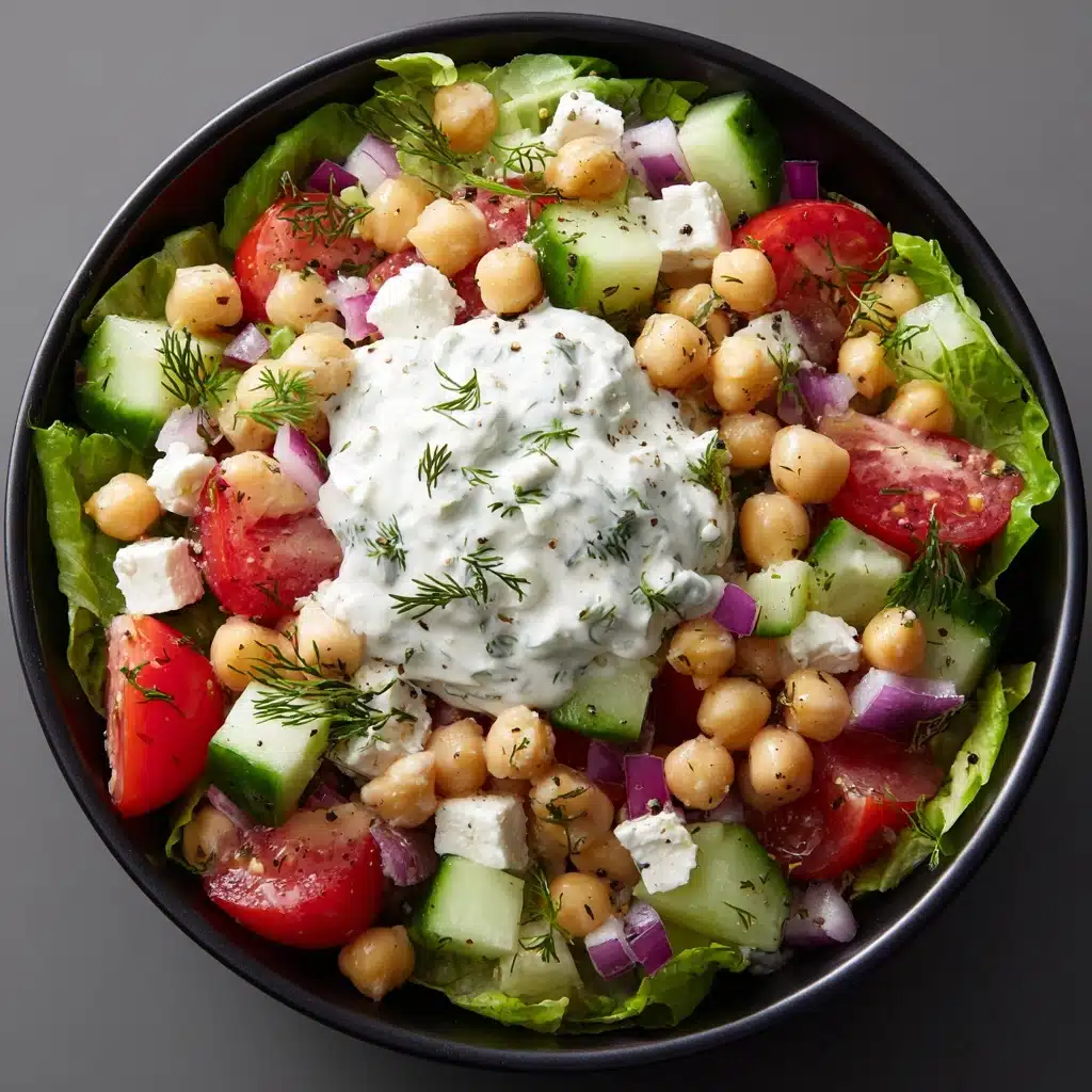 Tzatziki Chickpea Salad Recipe