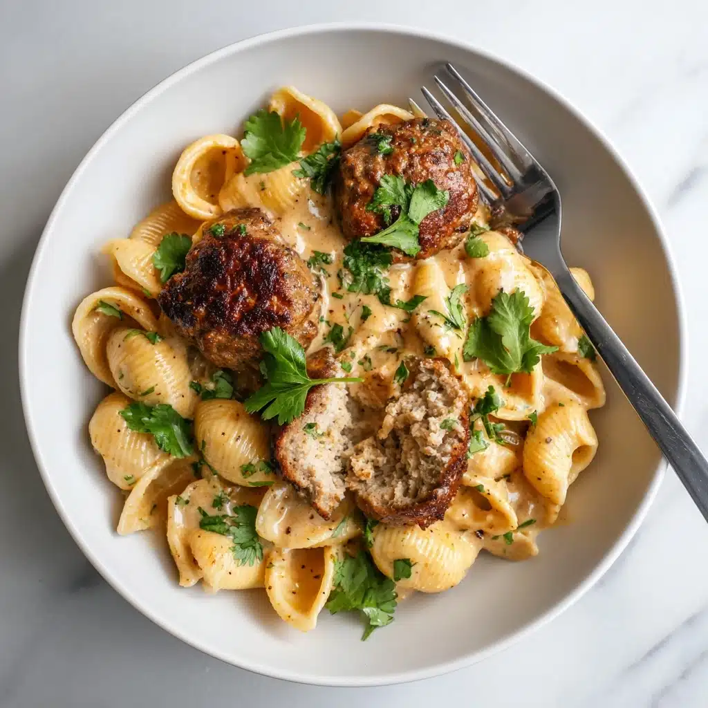Swedish Meatball Pasta Bake Recipe