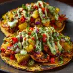 Chili Lime Chicken Tacos with Grilled Pineapple Salsa Recipe