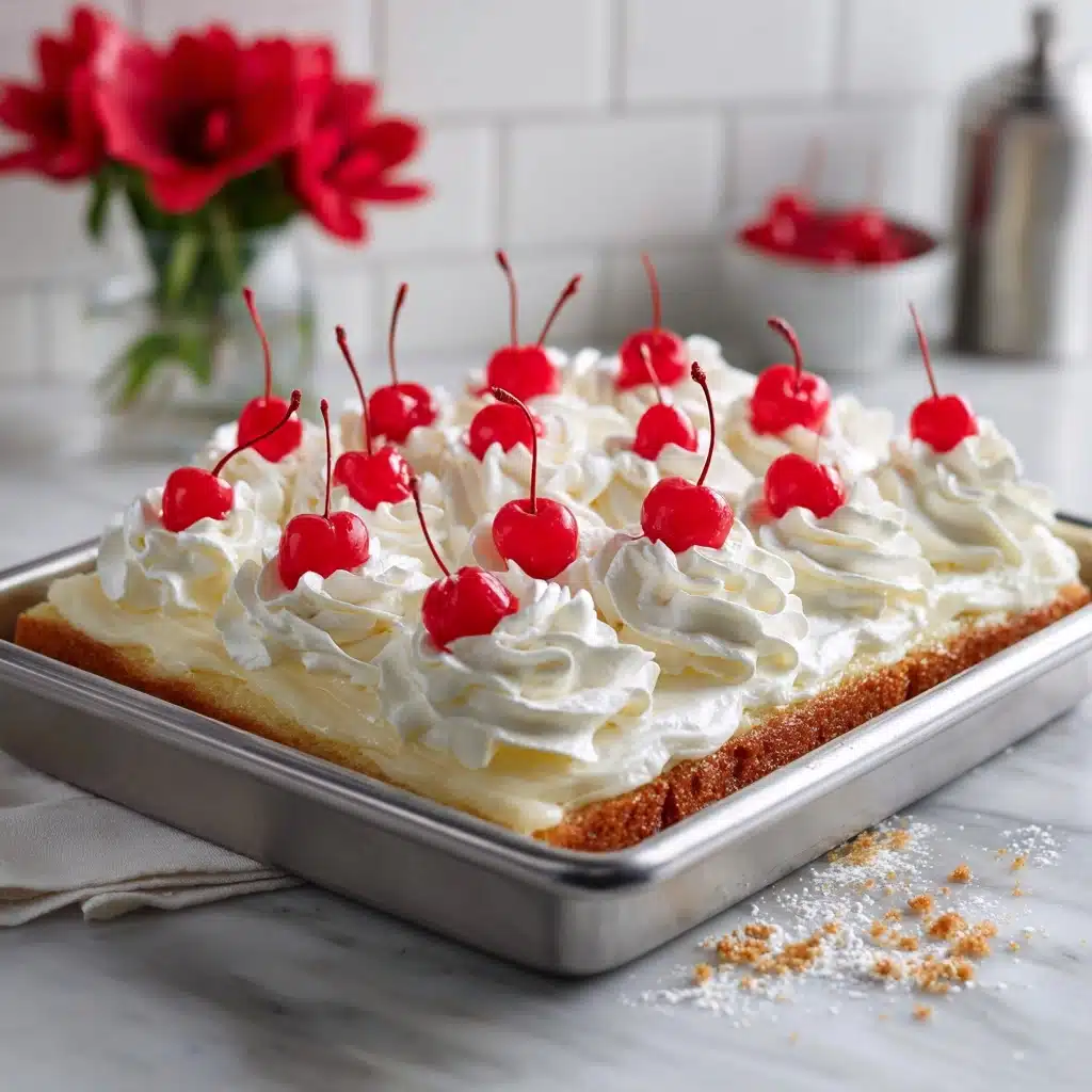 Piña Colada Poke Cake Recipe - Recipe Image