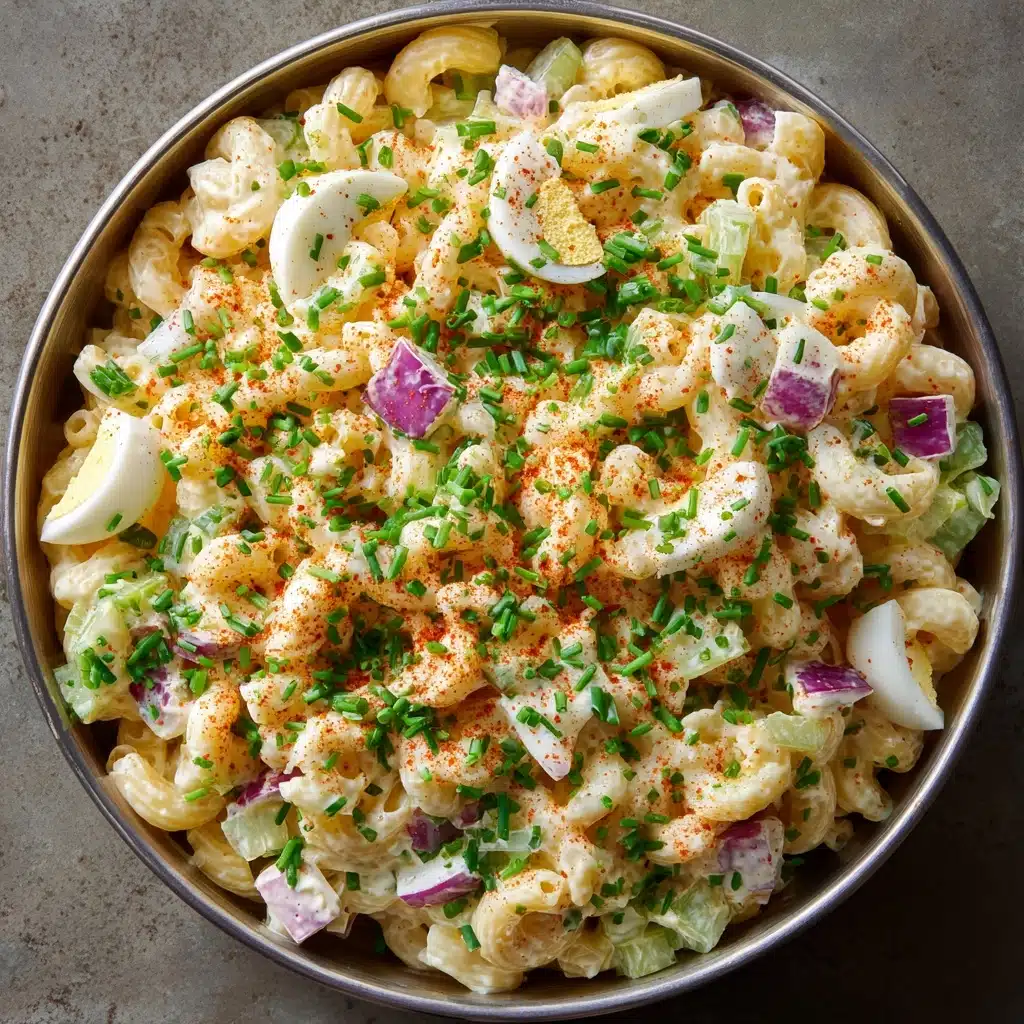 Deviled Egg Pasta Salad Recipe - Recipe Image