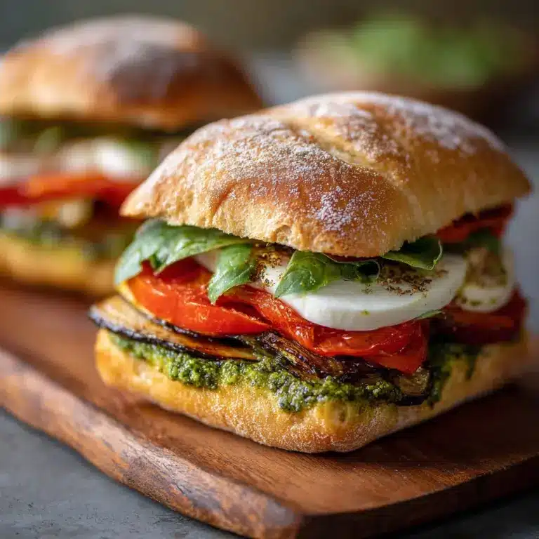 Chicken Caprese Sandwich Recipe