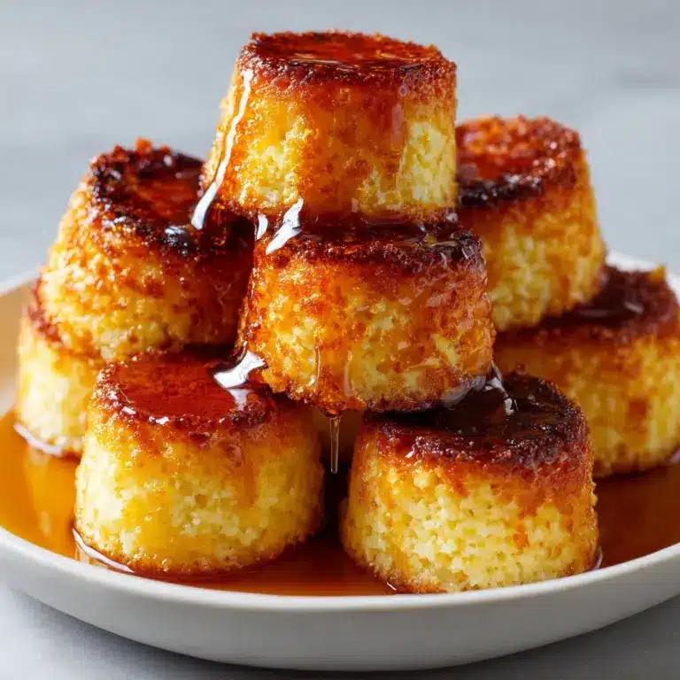Honey Butter Cornbread Poppers Recipe