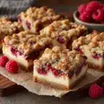 Raspberry Cheesecake Bars Recipe