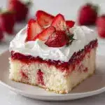 Strawberry Shortcake Poke Cake Recipe