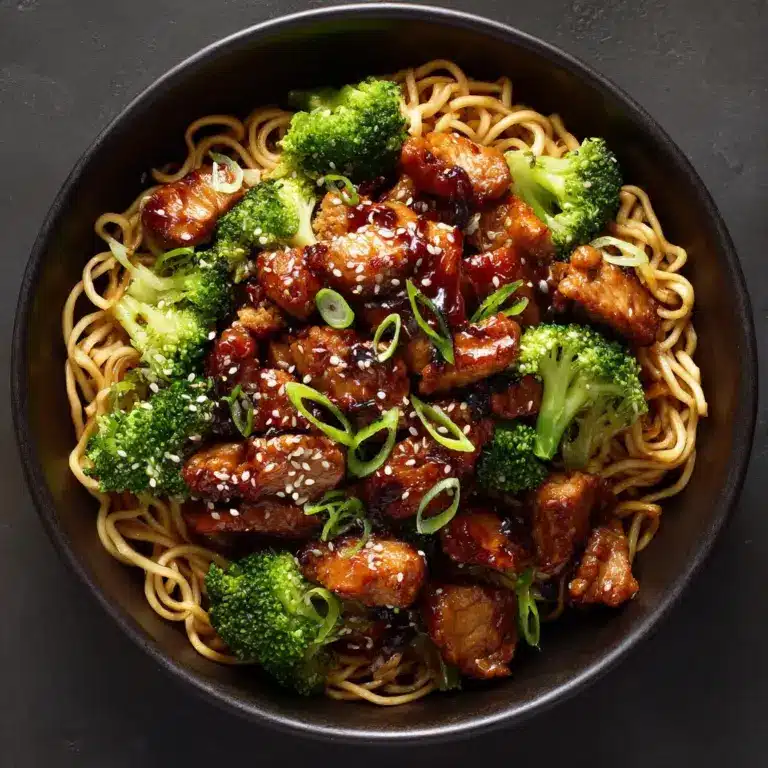 Chicken Teriyaki Noodles Recipe