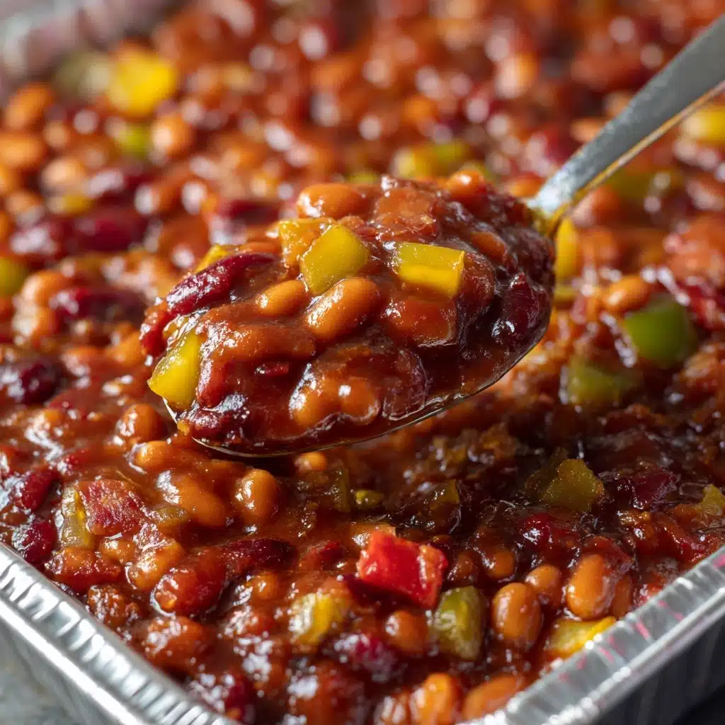 Award-Winning Smoked Baked Beans Recipe - Recipe Image